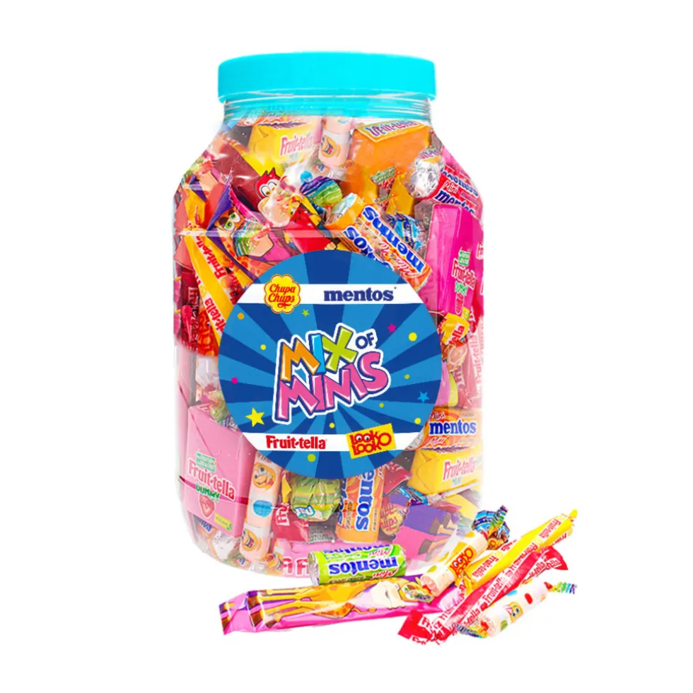 Fruit-tella, Mentos, Chupa Chups & Look-O-Look snoepmix