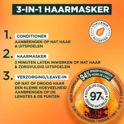 Garnier Fructis Color Repairing Papaya Hair Food 3-in-1 Haarmasker