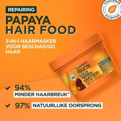 Garnier Fructis Color Repairing Papaya Hair Food 3-in-1 Haarmasker
