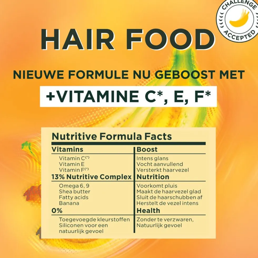 Garnier Fructis Nourishing Banana Hair Food 3-in-1 Haarmasker