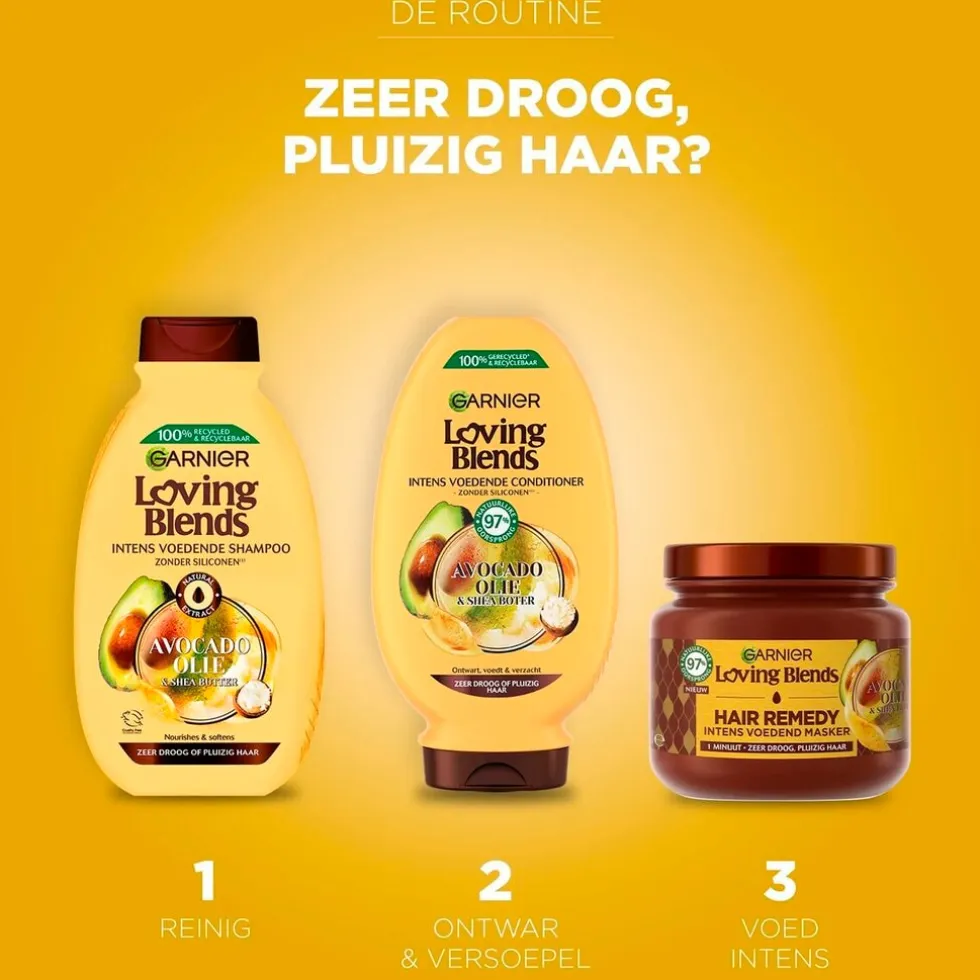 Garnier Loving Blends Avocado-olie & Sheaboter Shampoo