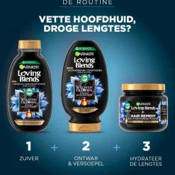 Garnier Loving Blends Magnetic Charcoal Conditioner