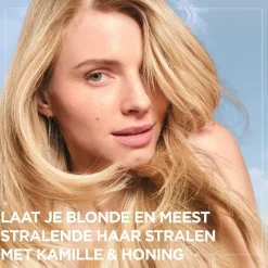 Garnier Loving Blends Sun-Kissed Chamomile & Bloemenhoning Verhelderende & Glansgevende Shampoo