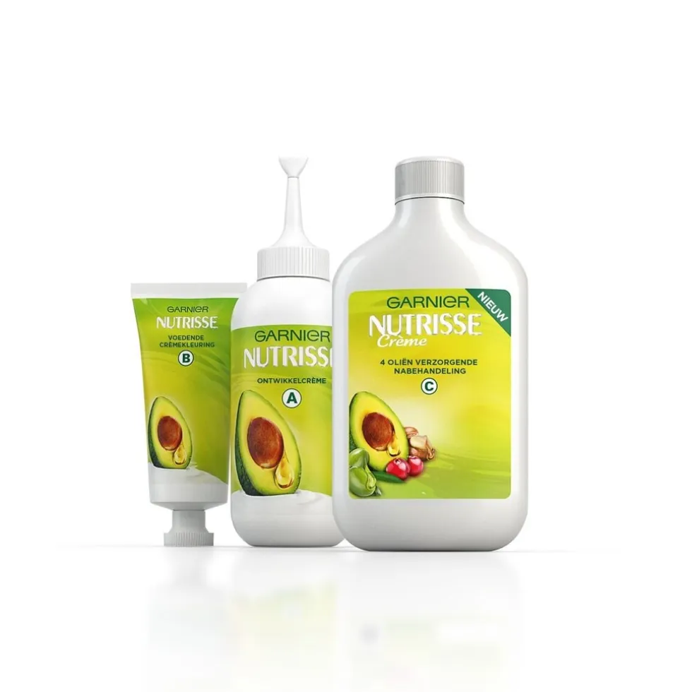 Garnier Nutrisse Ultra Crème 7 Natuurlijk Blond Intens Voedende Permanente Haarkleuring