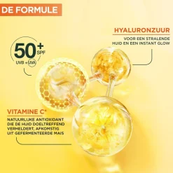 Garnier Vitamine C SPF50+ Invisible Anti-Pigmentvlekken Daily UV Fluid
