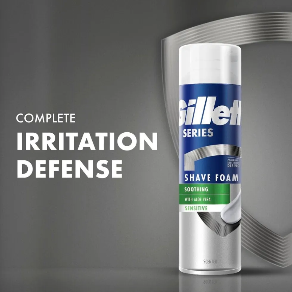 Gillette Series Scheerschuim voor de Gevoelige Huid