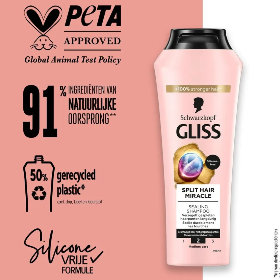 Gliss Split Hair Miracle Sealing Shampoo