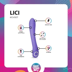 Good Vibes Only Lici G-Spot Vibrator