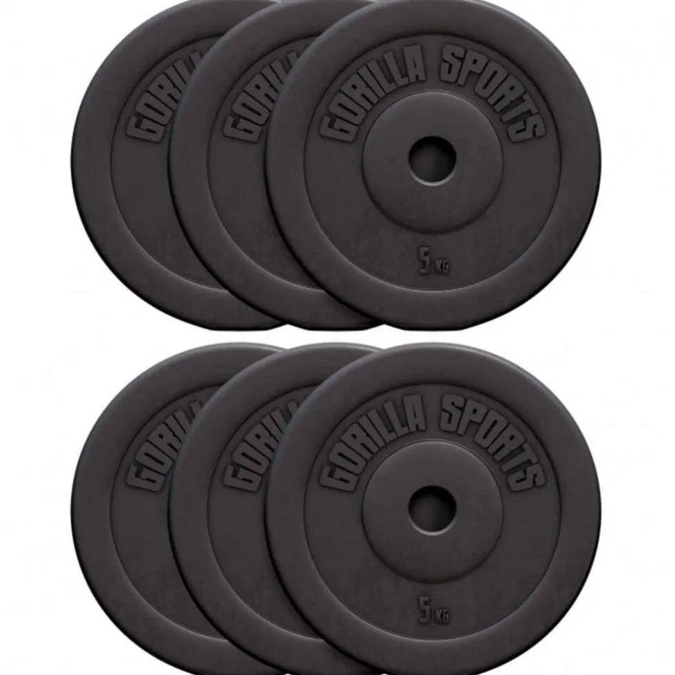 Gorilla Sports Halterschijven Set