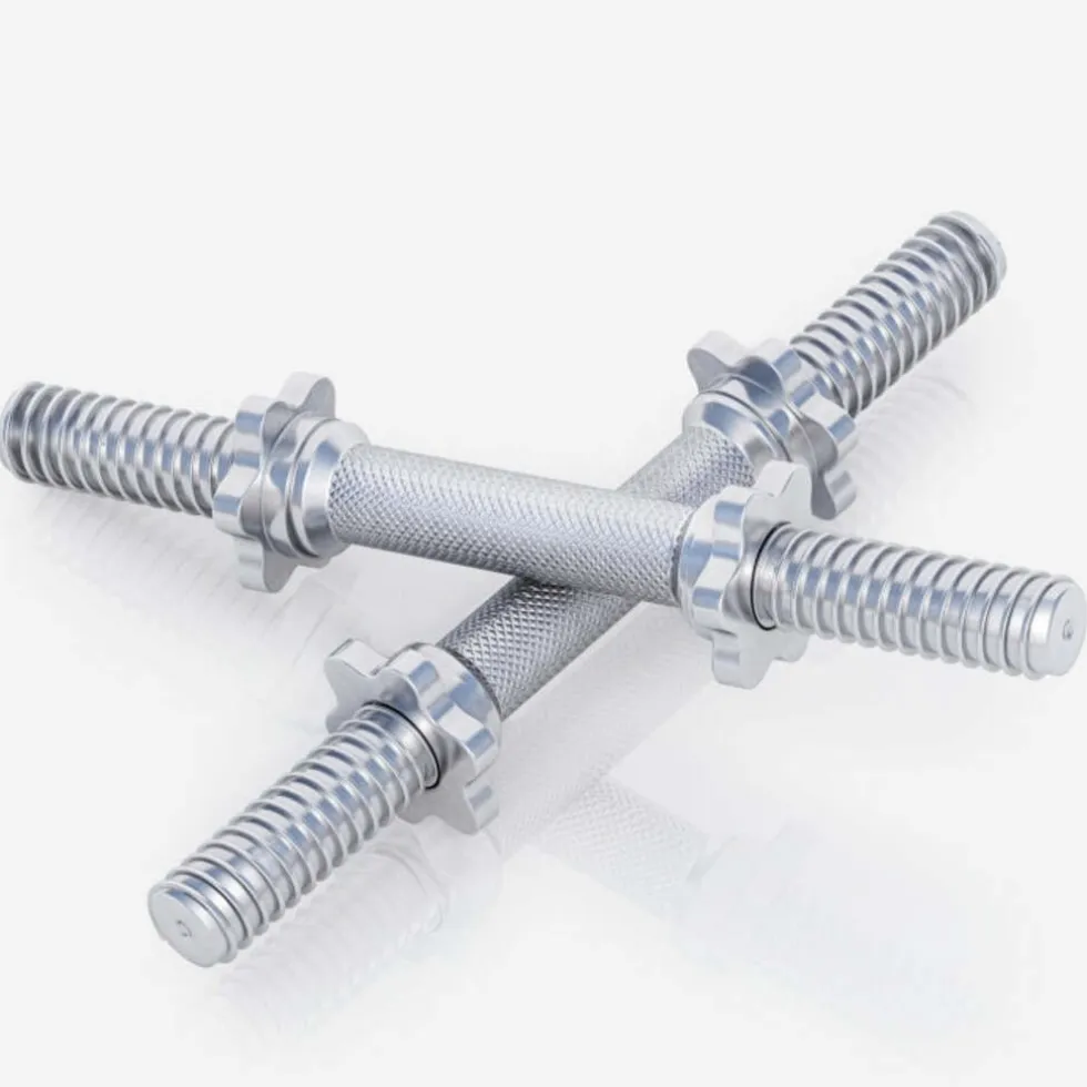 Gorilla Sports Set dumbell stangen