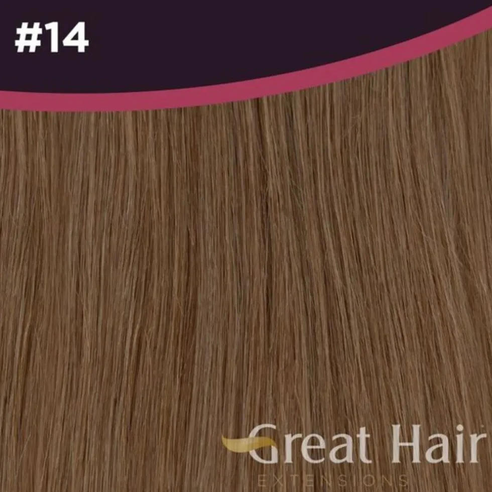 Great Hair Extensions Full Head Straight 40 cm