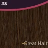 Great Hair Extensions Full Head Straight 50 cm