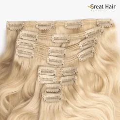 Great Hair Extensions Full Head Straight 40 cm