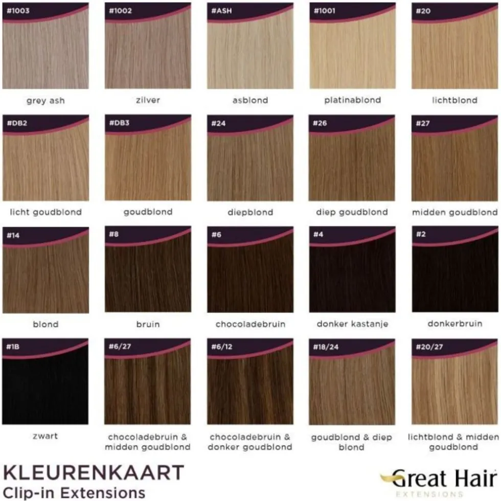 Great Hair Extensions Full Head Straight 50 cm