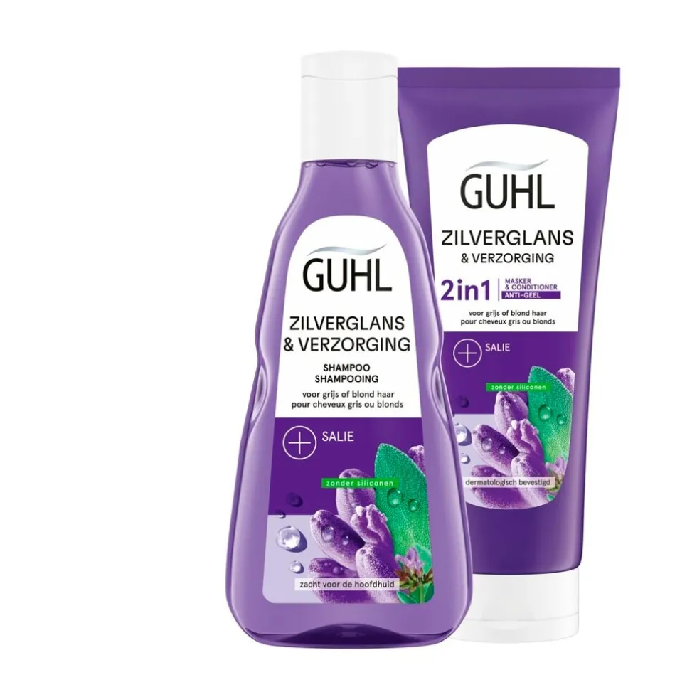 Guhl Zilverglans & Verzorging Shampoo