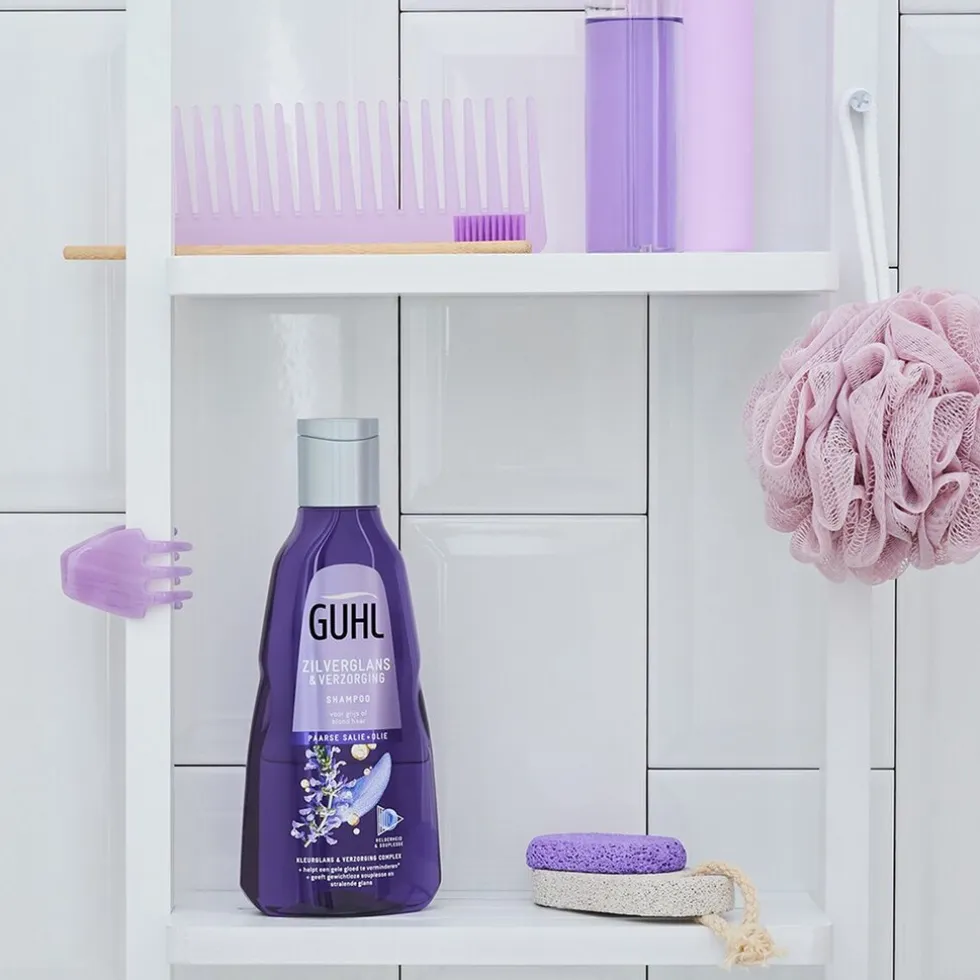 Guhl Zilverglans & Verzorging Shampoo