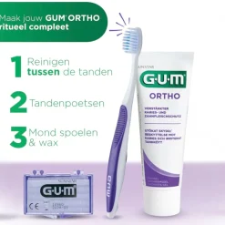 GUM Ortho Tandenborstel