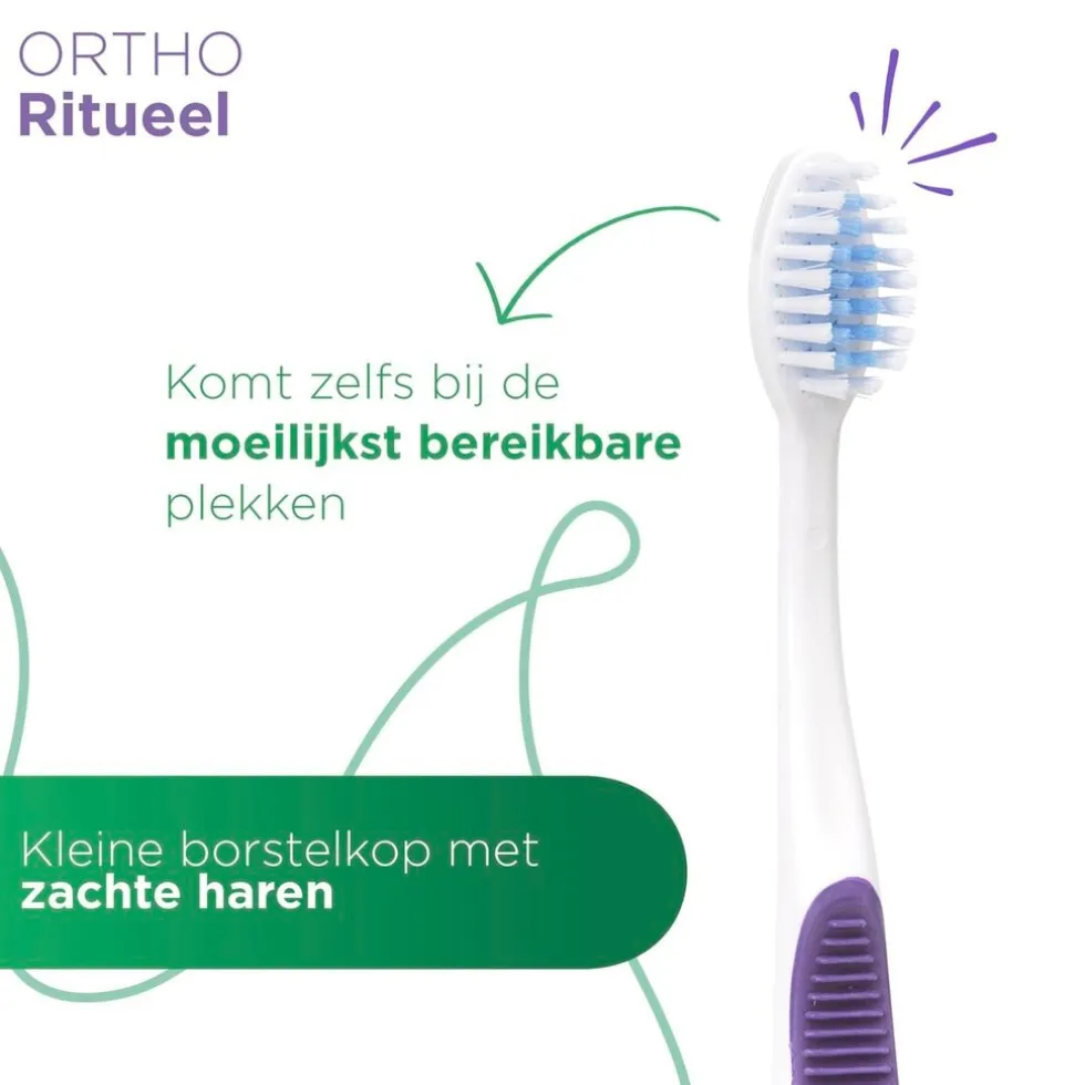 GUM Ortho Tandenborstel