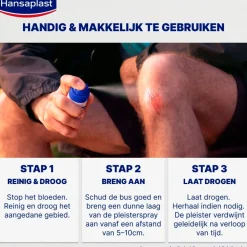 Hansaplast Second Skin Spray Pleister