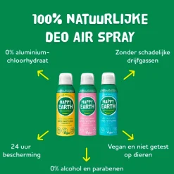 Happy Earth 100% Natural Air Jasmine Ho Wood Deospray