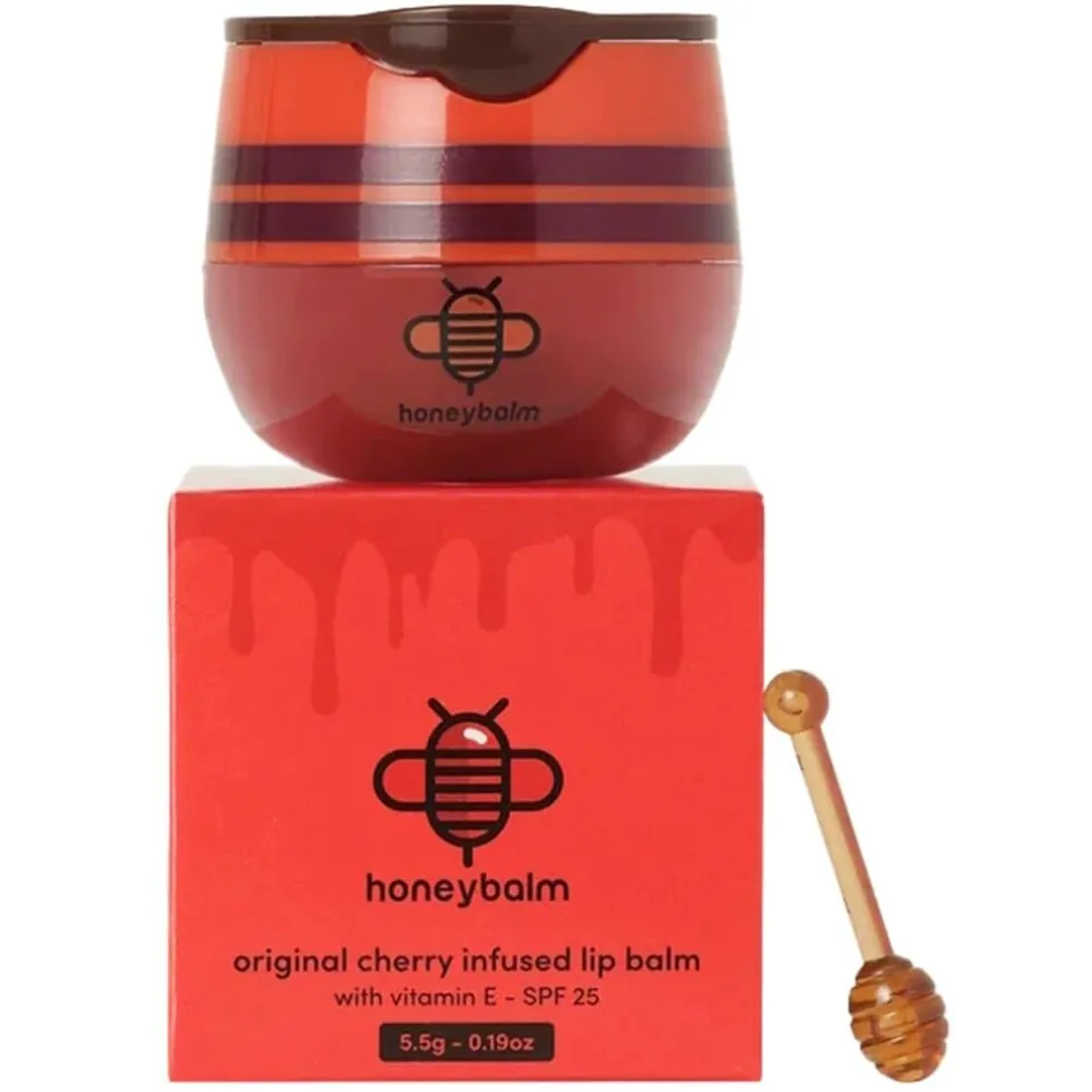 Honeybalm SPF25 Original Cherry Infused Lip Balm