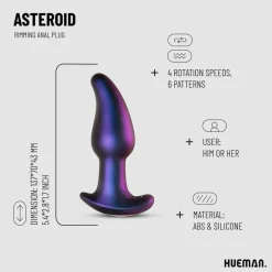 Hueman Asteroid Rimmende Anaal Plug