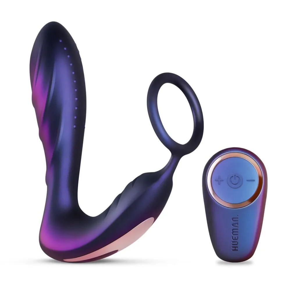 Hueman Black Hole Anaal Vibrator Met Cockring