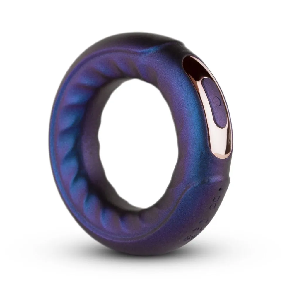 Hueman Saturn Vibrerende Cock/Ball Ring