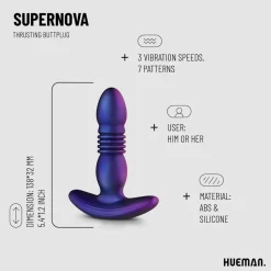 Hueman Stotende Buttplug