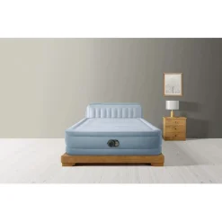 Intex Queen Plush luchtmatras met hoofdeinde luchtbed