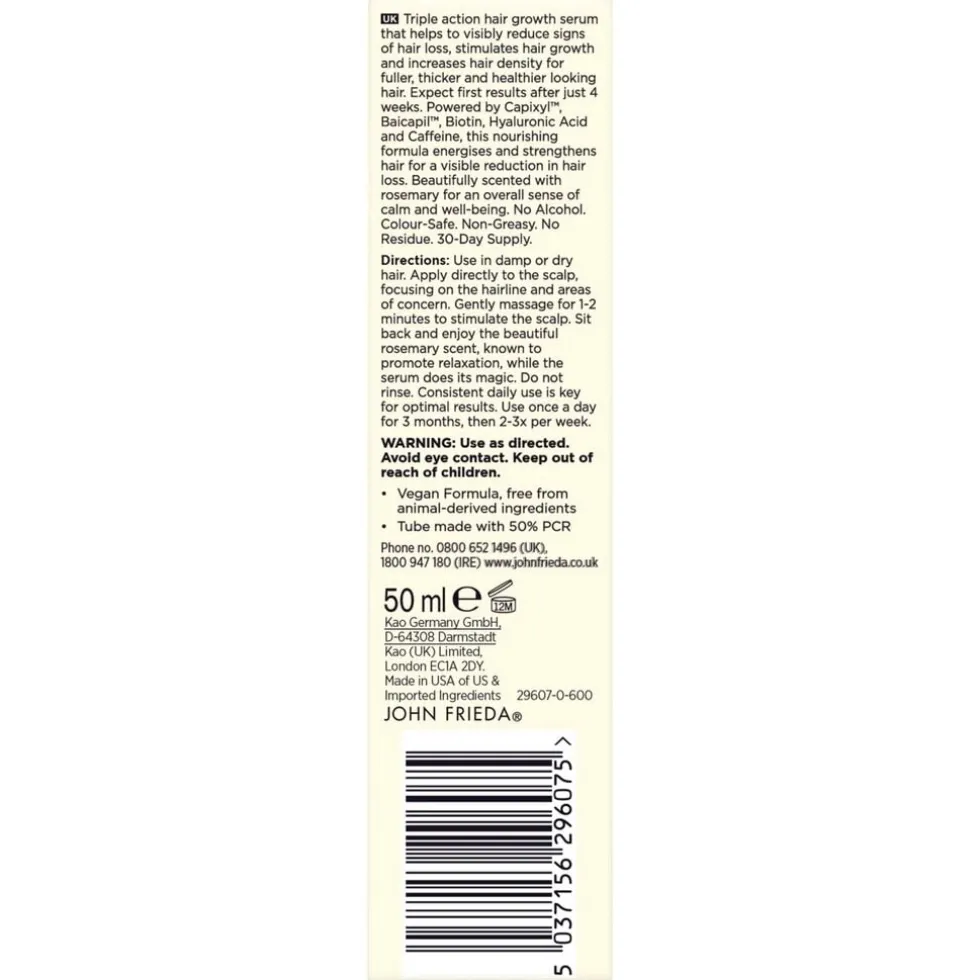 John Frieda Pro Filler+ For Fine Hair Scalp Serum