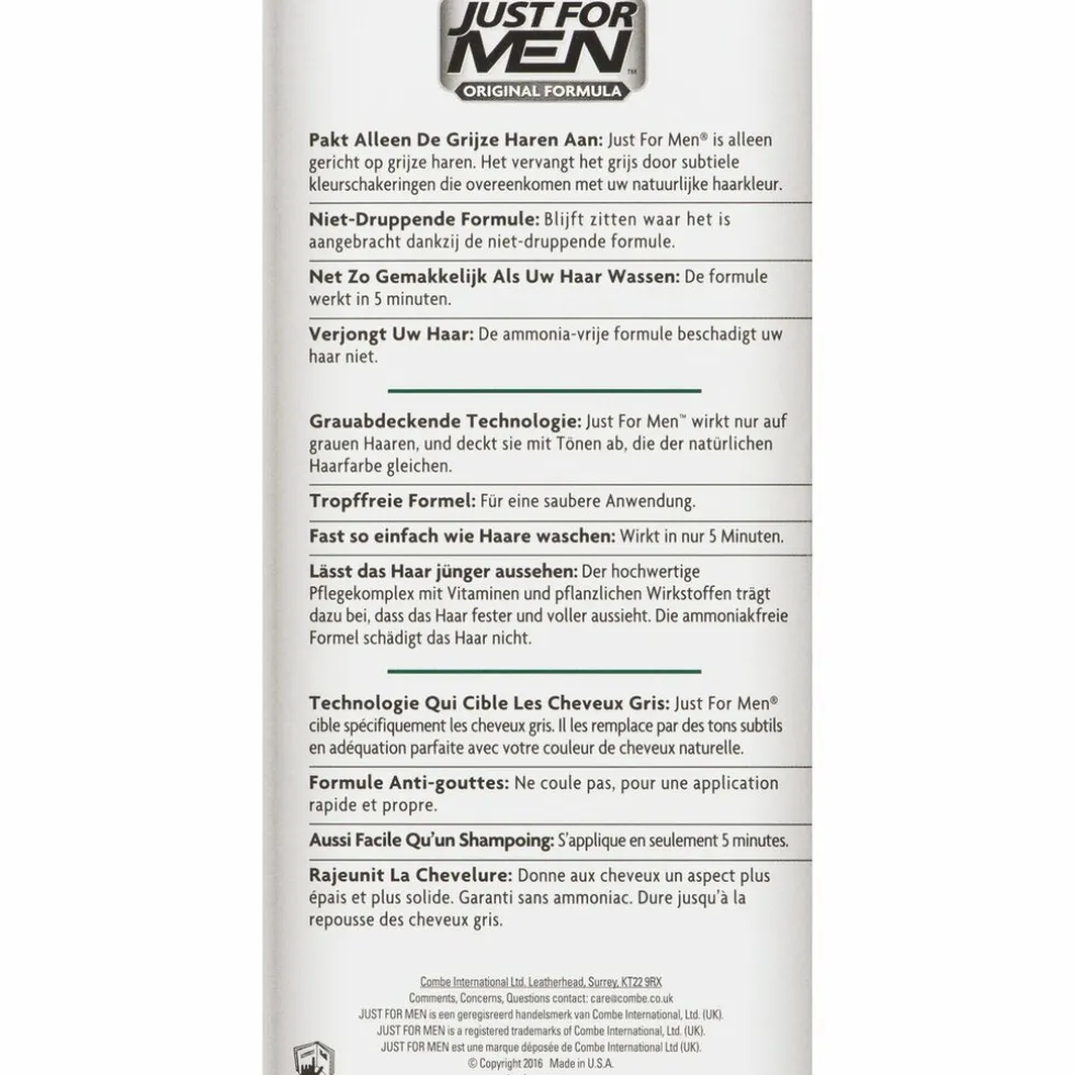 Just For Men Original Formula H-35 Middenbruin Haarkleuring