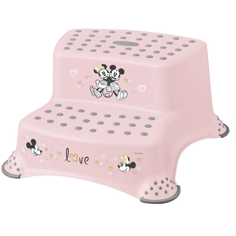 Keeeper Minnie Mouse Lichtroze 2 Treden Opstapje