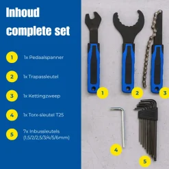 Kinzo Fietsgereedschap MEKFI5230/0010
