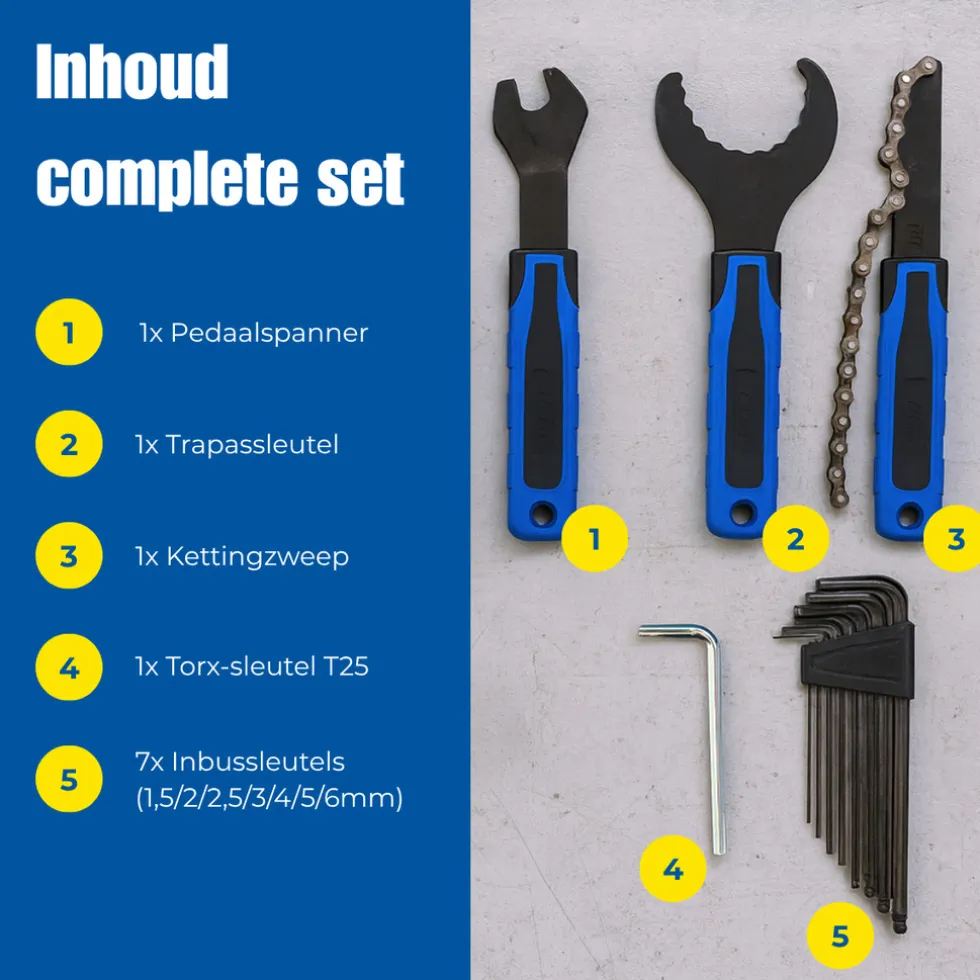Kinzo Fietsgereedschap MEKFI5230/0010