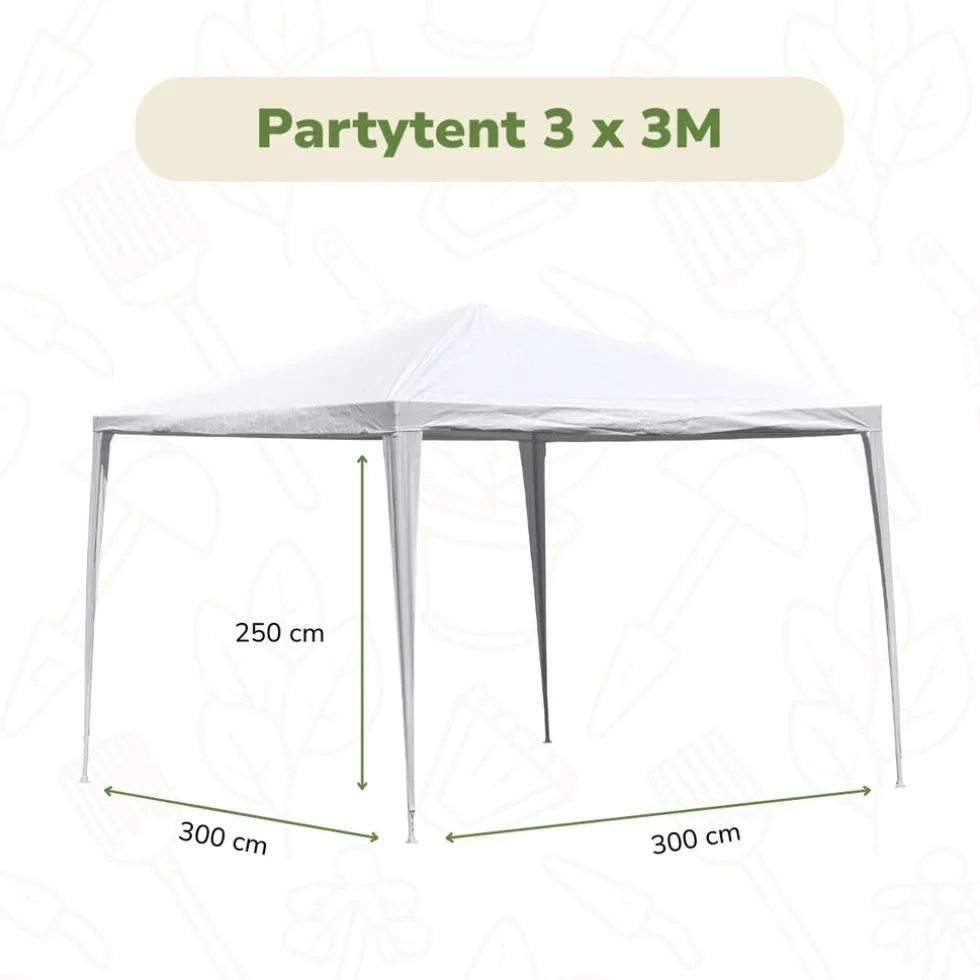 Kinzo Partytent MEKPA7410/007