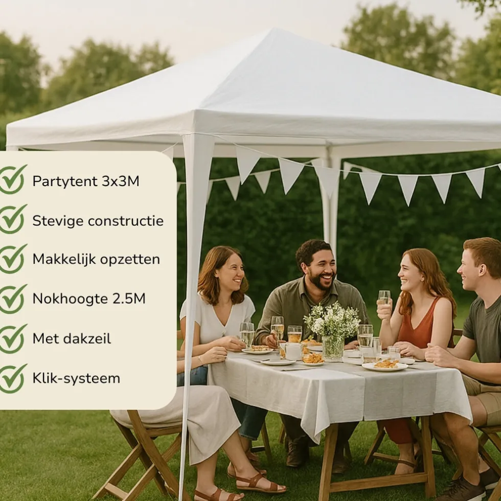Kinzo Partytent MEKPA7410/007