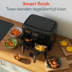 KitchenBrothers Airfryer XXL Dual Zone