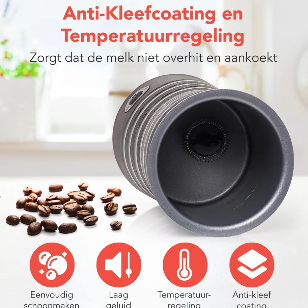 KitchenBrothers Elektrische Melkopschuimer