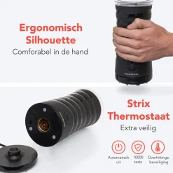 KitchenBrothers Elektrische Melkopschuimer