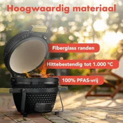 KitchenBrothers Kamado BBQ Deluxe Set