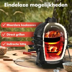 KitchenBrothers Kamado BBQ Deluxe Set