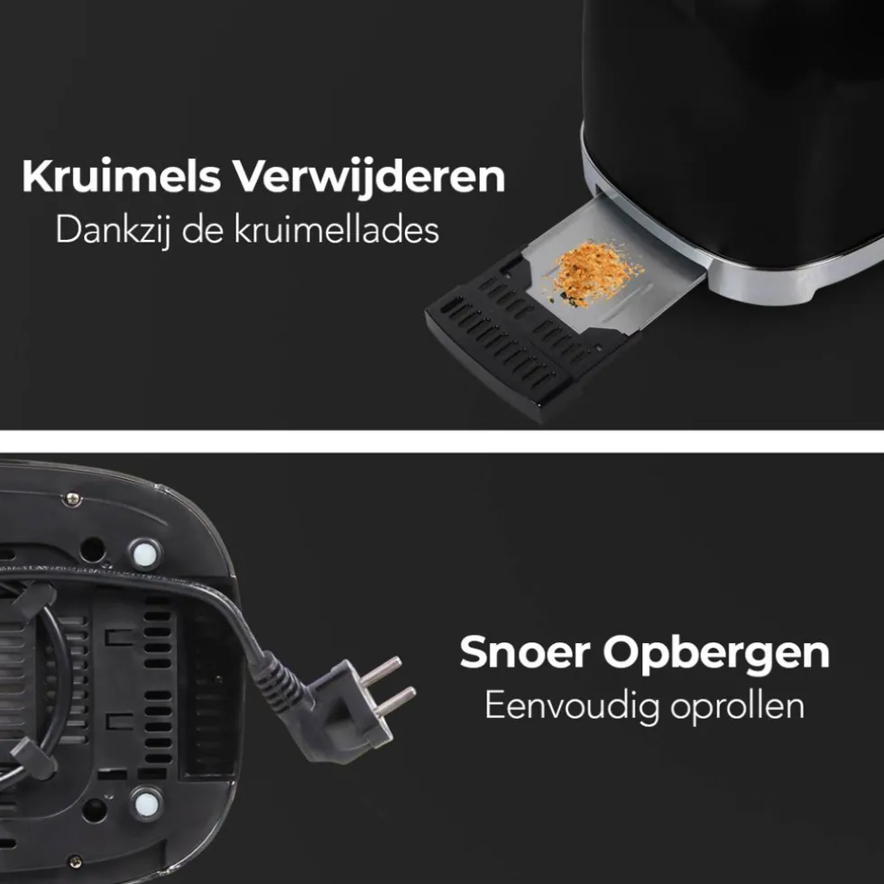 KitchenBrothers Retro Broodrooster