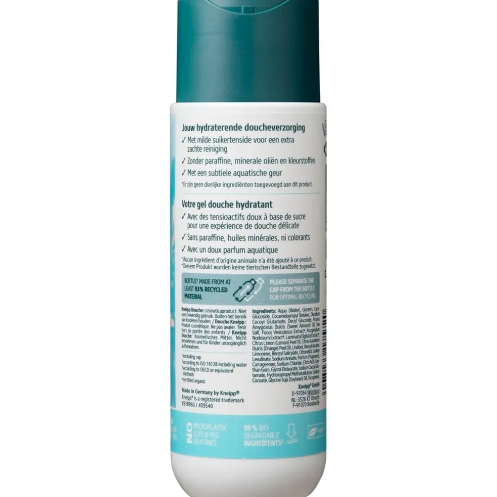 Kneipp Clean Beauty Bio Algen & Zeezout Douchegel