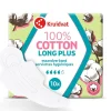 Kruidvat 100% Cotton Long Plus Ultra Maandverband