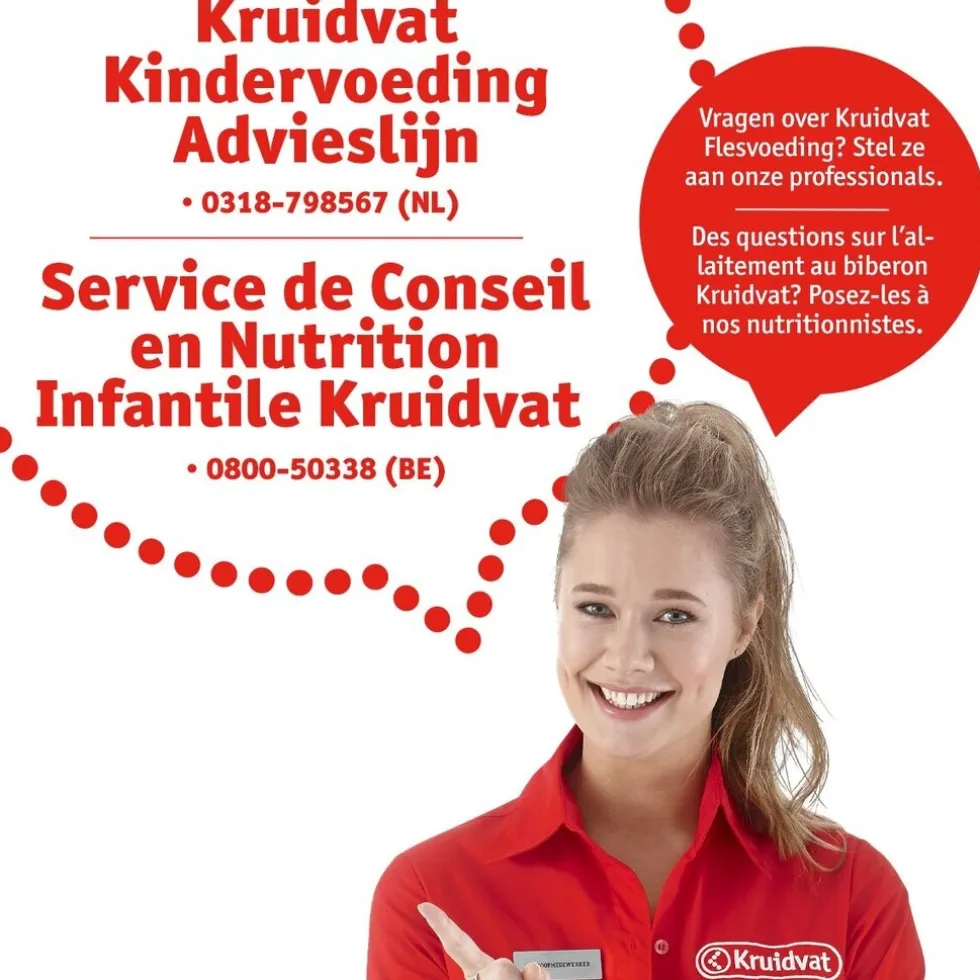 Kruidvat 1 Standaard 0-6+M Zuigelingenvoeding