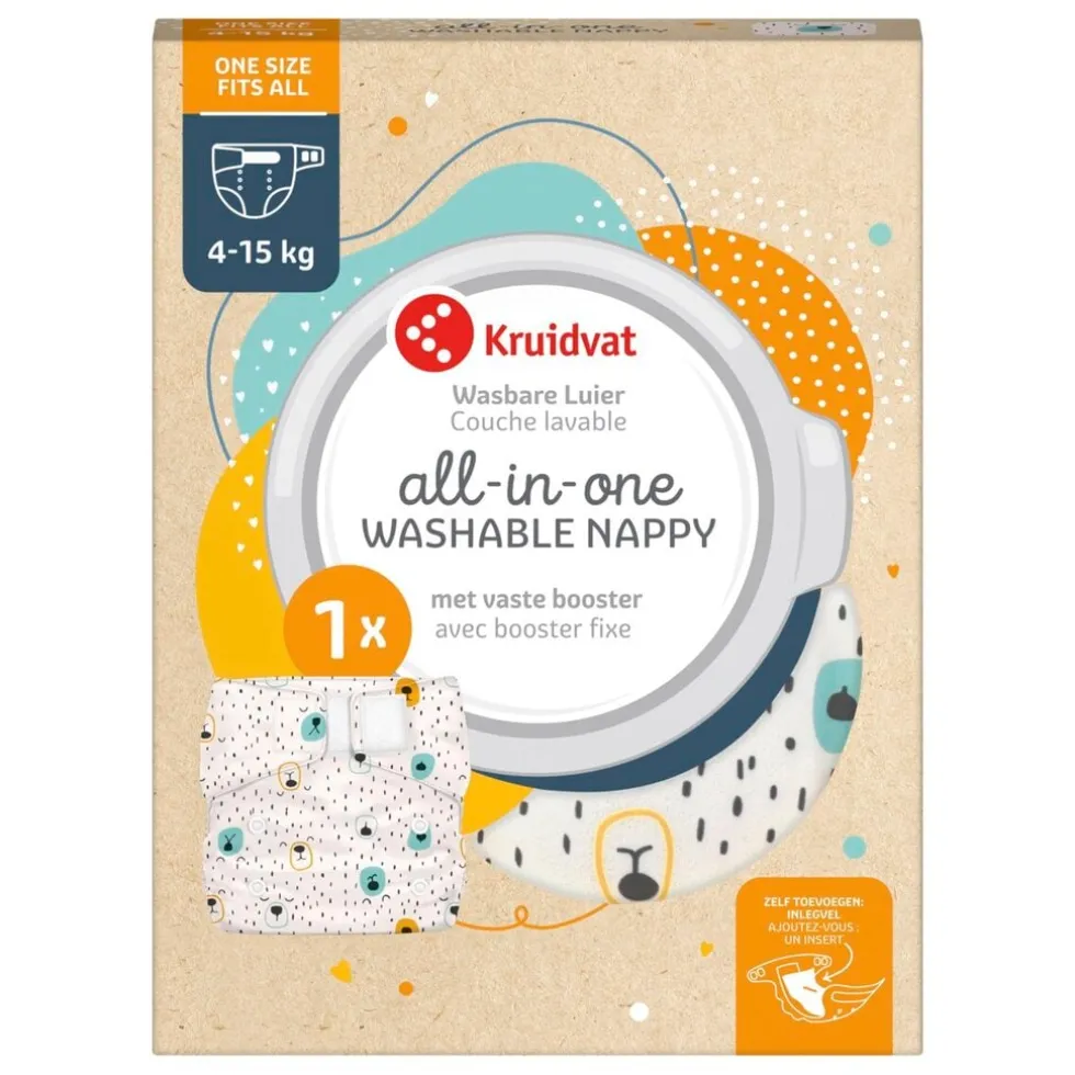 Kruidvat All-in-one Wasbare Luier