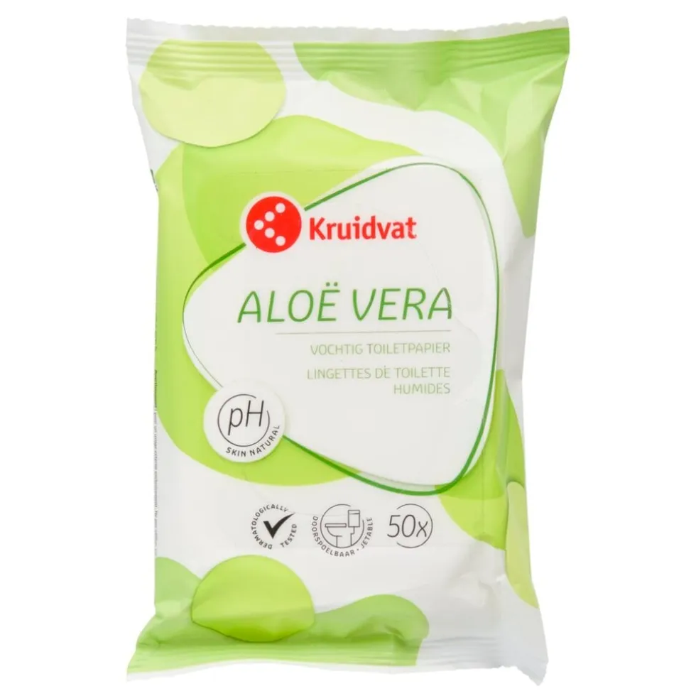 Kruidvat Aloë Vera Vochtig Toiletpapier