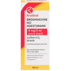 Kruidvat Broomhexine 8mg/5ml Drank