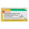 Kruidvat Cetirizine 10Mg Hooikoortstabletten